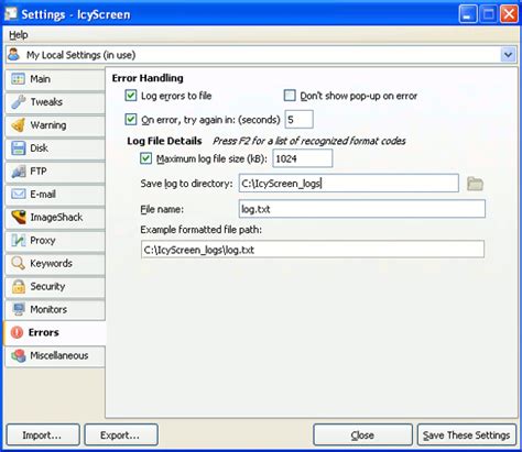 16 Software IcyScreen 4.14